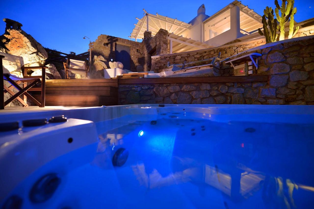 Villa Princess 5 4Bed With Small Tub Panormos Beach Exterior foto