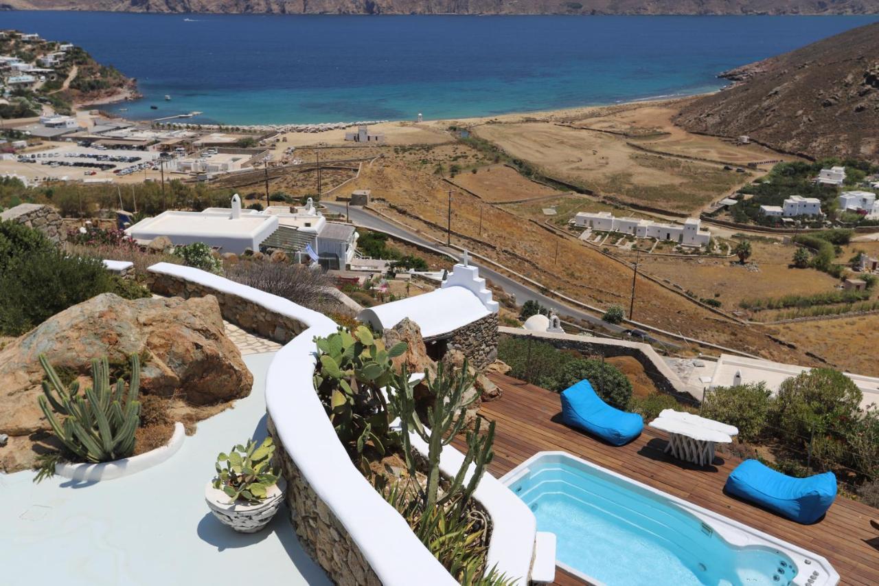 Villa Princess 5 4Bed With Small Tub Panormos Beach Exterior foto