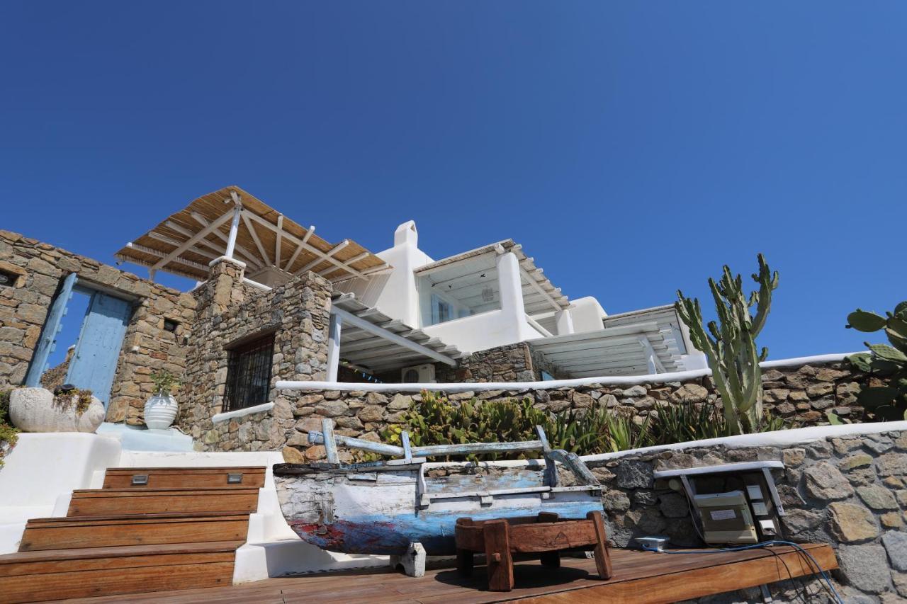 Villa Princess 5 4Bed With Small Tub Panormos Beach Exterior foto