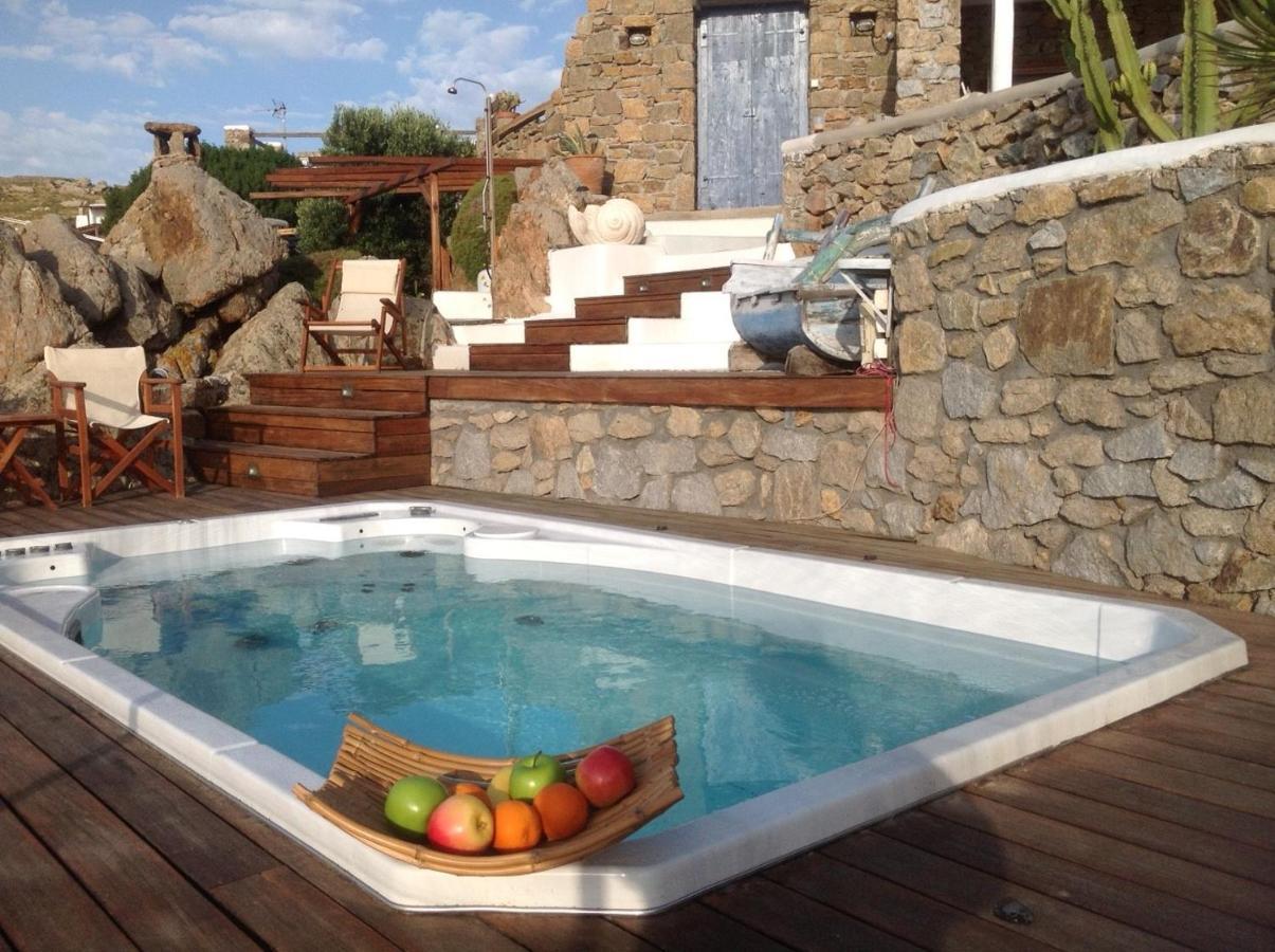 Villa Princess 5 4Bed With Small Tub Panormos Beach Exterior foto