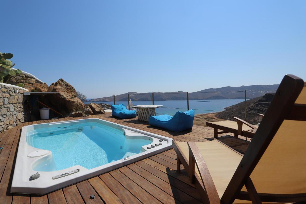 Villa Princess 5 4Bed With Small Tub Panormos Beach Exterior foto